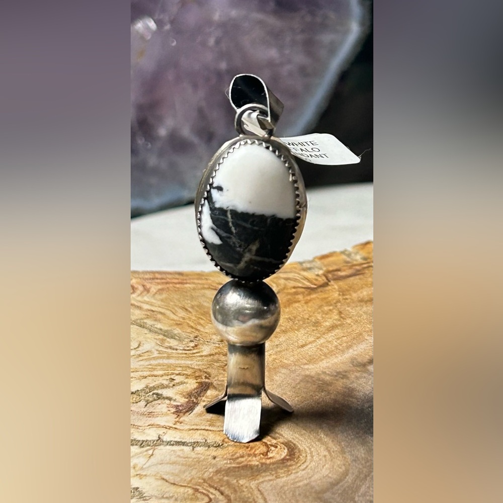 Artisan Black and White Pendant